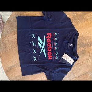 Reebok Cropped Tee - Size S